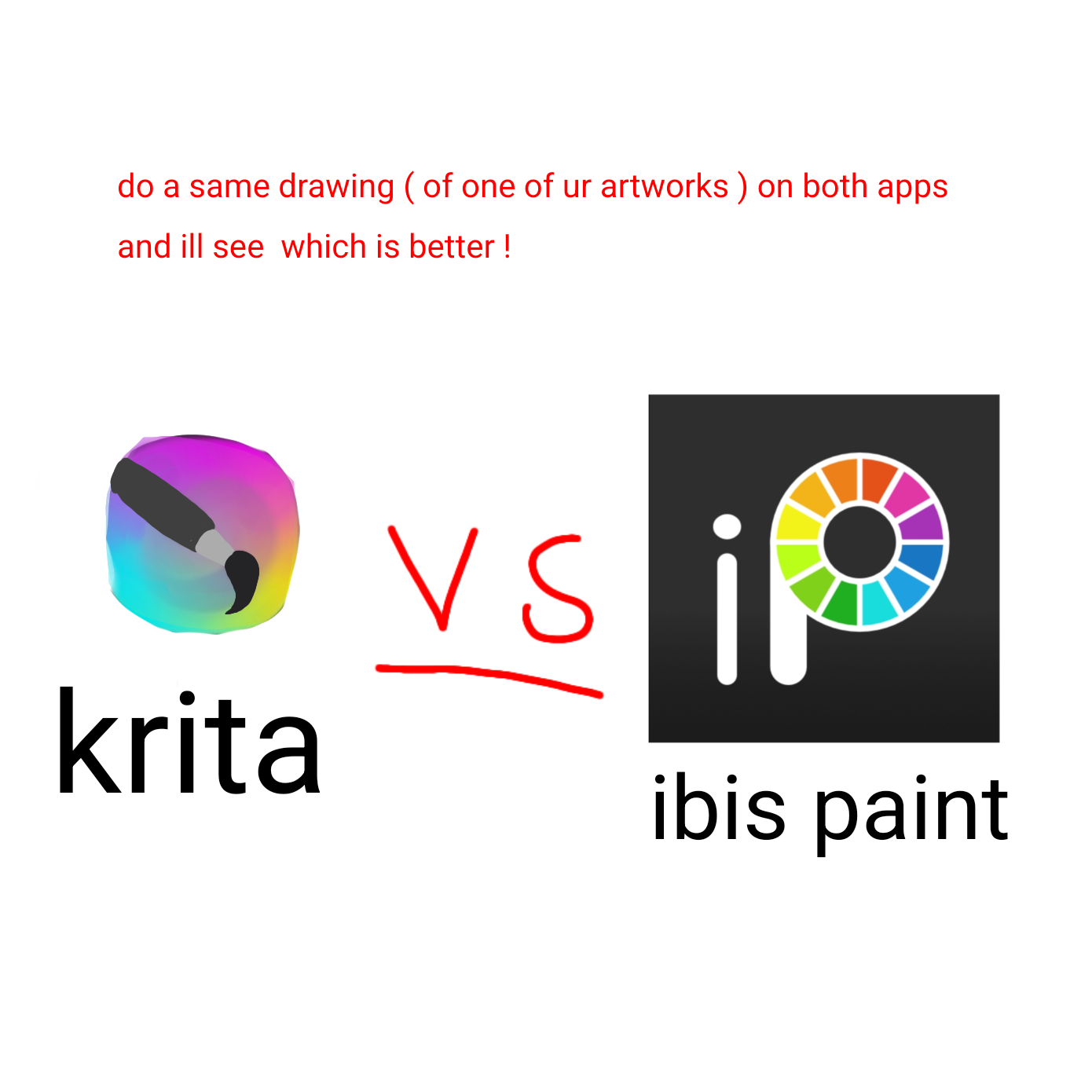 Krita vs ibis paint (X) - ibisPaint