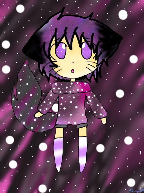 Galaxy Cat Adoptable (open) - ibisPaint