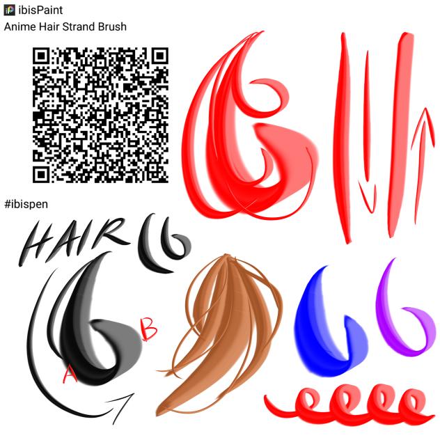 Anime Hair Strand Brush by LL16
