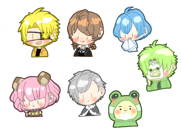 落書き(たつのあうりヒロるなシヴァ)