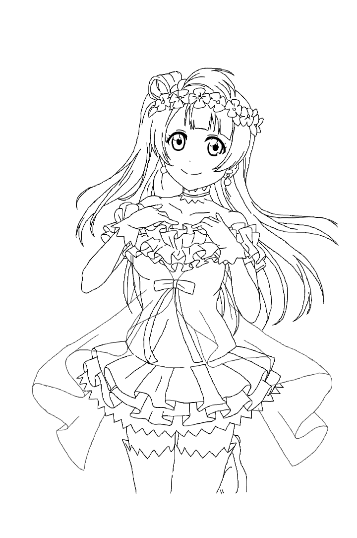 南ことり 線画 - ibisPaint