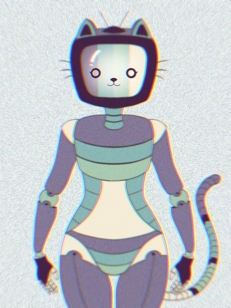 Levine TV Head robot