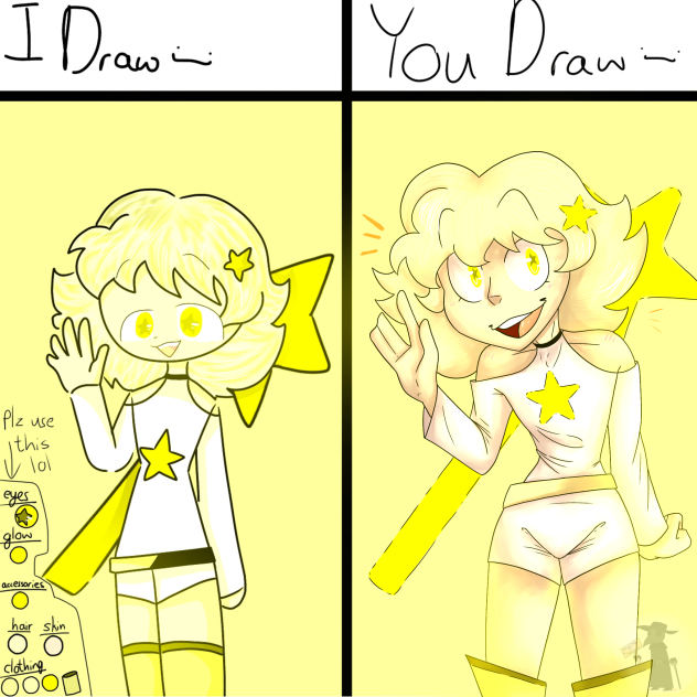 I draw you draw collab w- yeisha^^