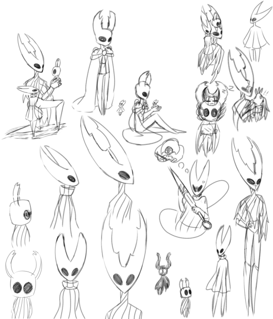 Hollow knight sketches