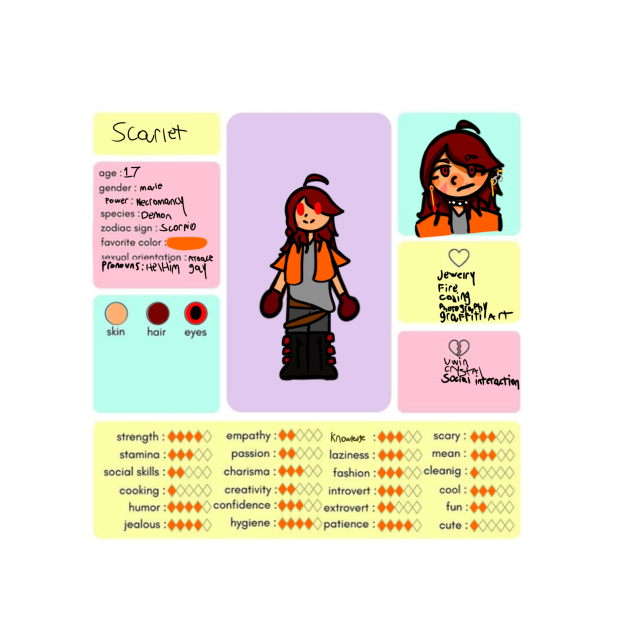 Get to know my oc!