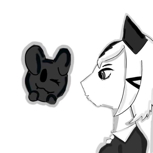 zari and smokey anime style