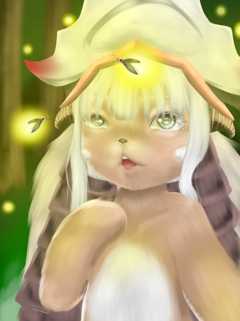Nanachi Digital Painting] Made in Abyss Nanachi - ibisPaint