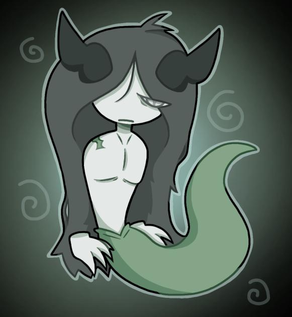 mermaid,ghost girl thingy