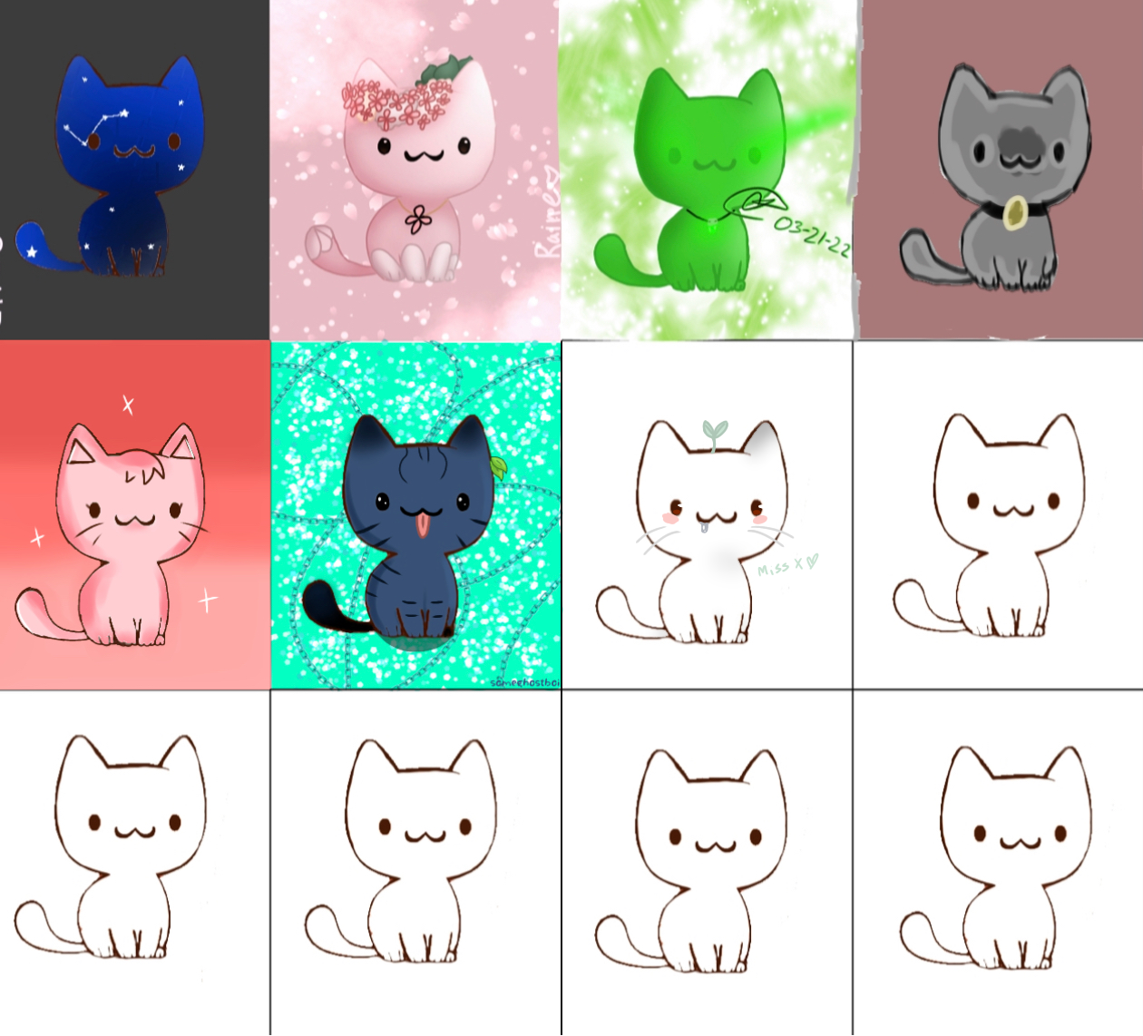 Cat Collab - ibisPaint