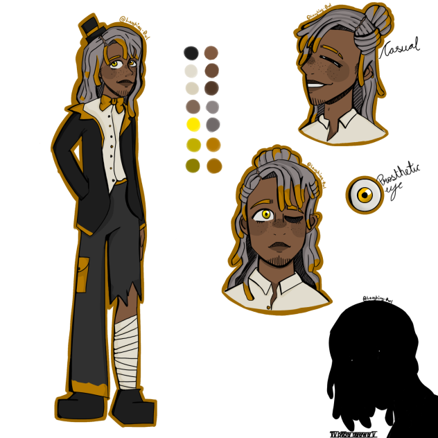 Character design - Molten Freddy - ibisPaint