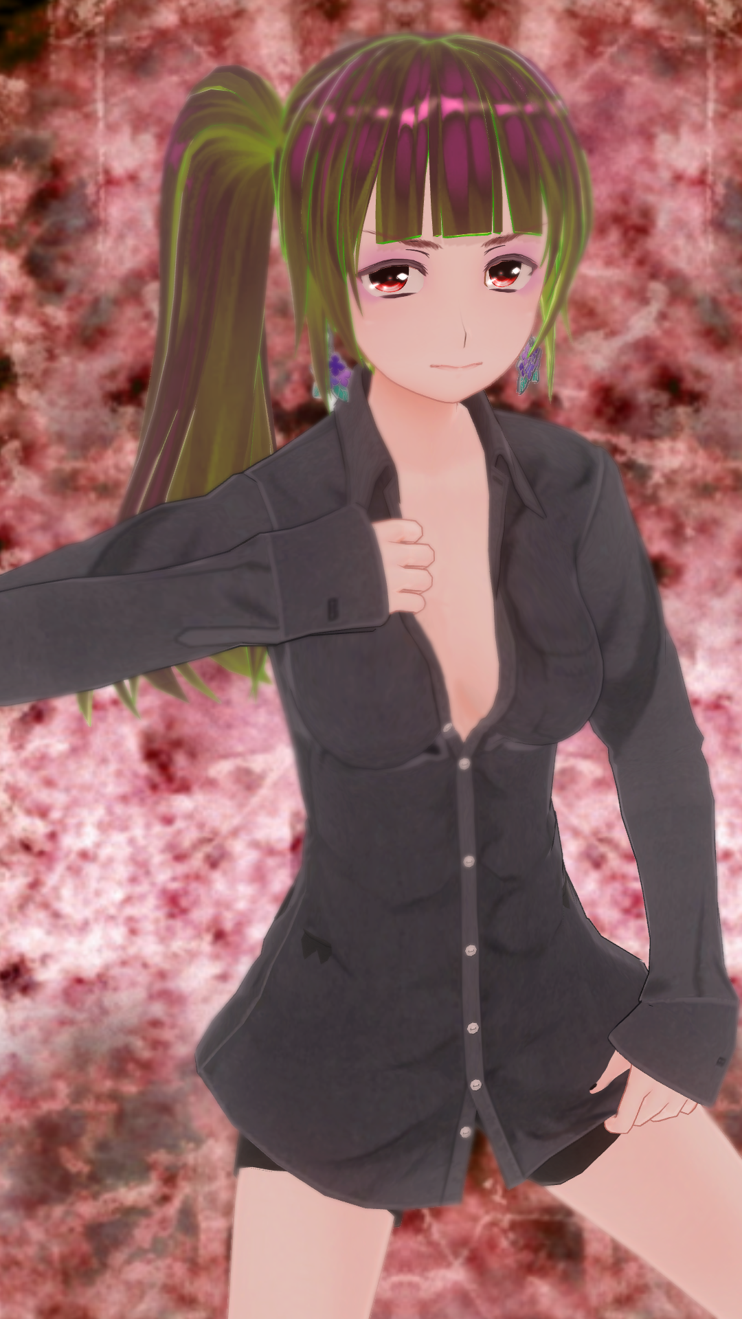 覚悟とは 暗闇の荒野に 進むべき道を切り開くことだッ Ibispaint