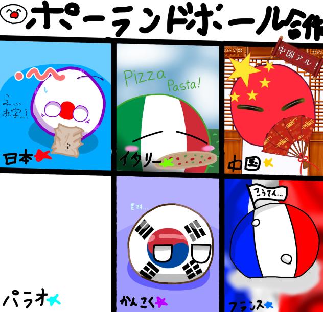 ポーランドボール合作完成！
