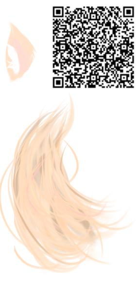 hair brush qr code