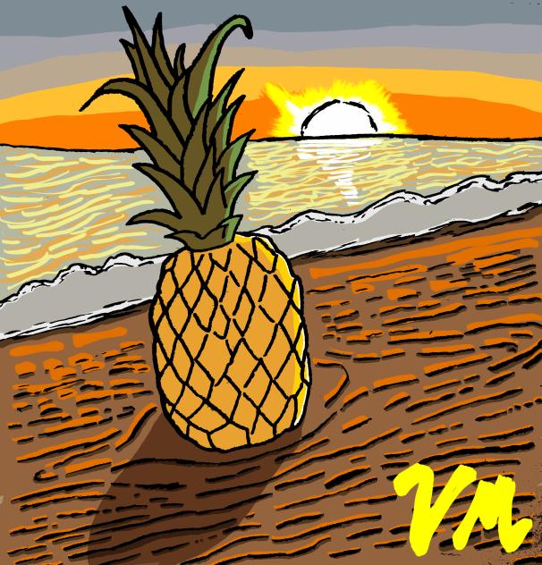 Beach Pineapple