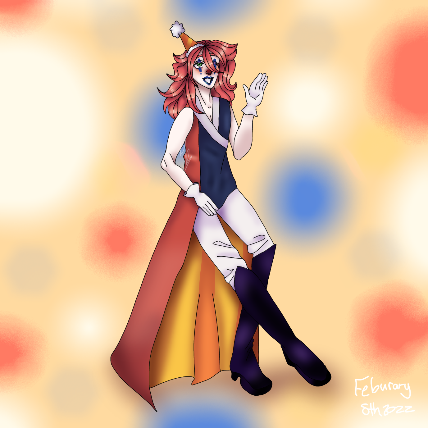 Clown redraw - ibisPaint