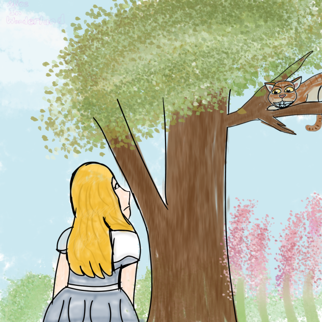 Alice meets Cheshire