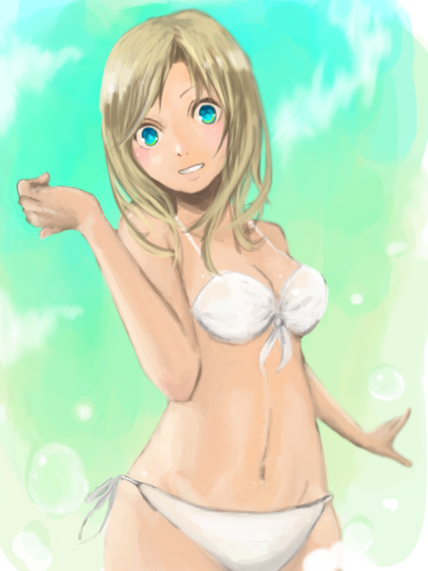 白ビキニ