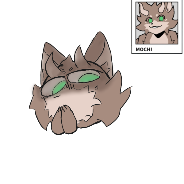 Mochi cursed emoji Kaiju paradise