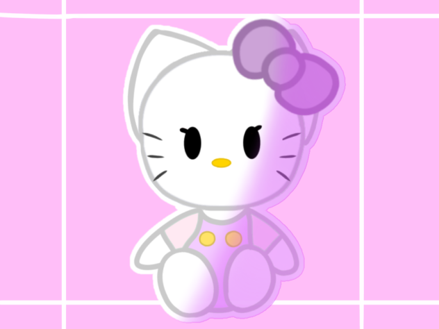 My old Hello kitty doll (Old)