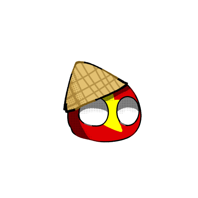I drawed vietnam countryballs