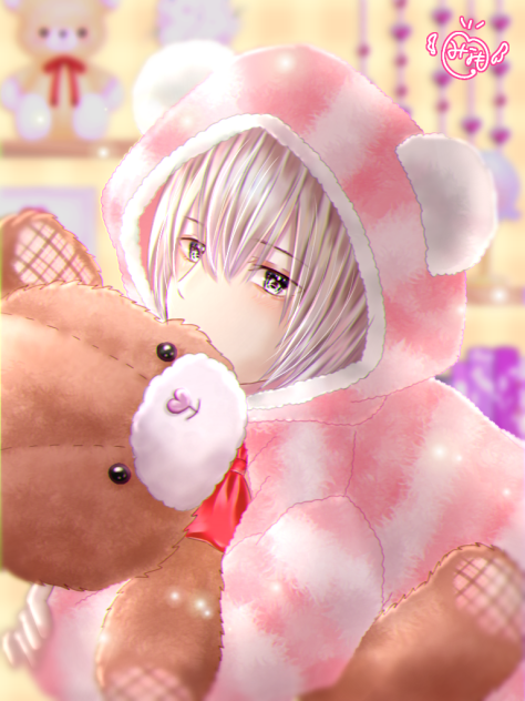 可愛い物に囲まれていたい系男子