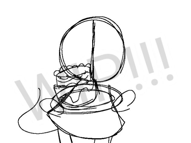 WORK IN PROGRESS for an animation!! 🐁