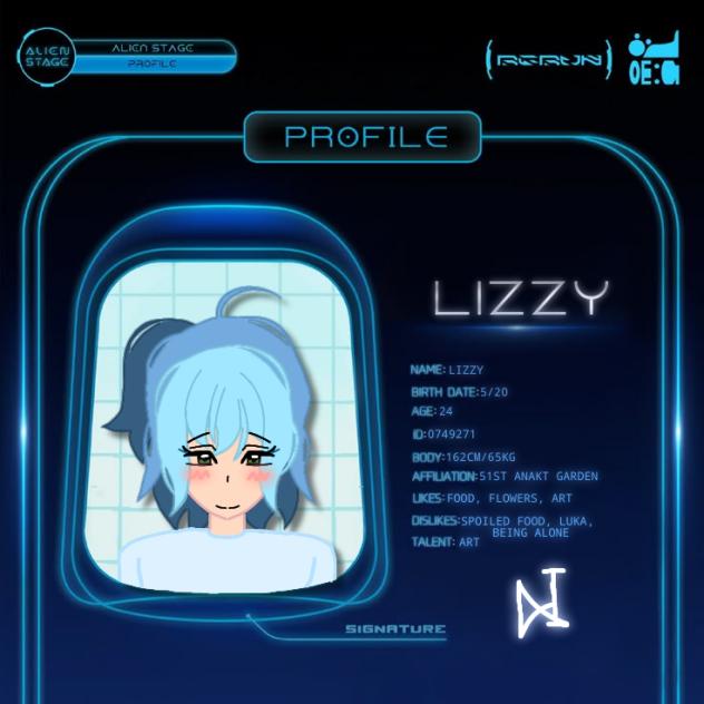 alnst oc MEET LIZZY