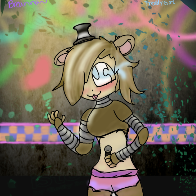 Freddy girl~ (speed paint)