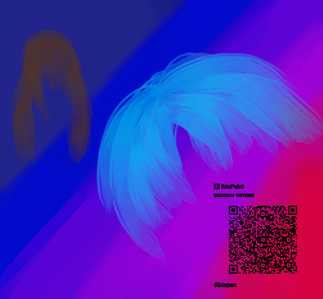 волосы чёткость