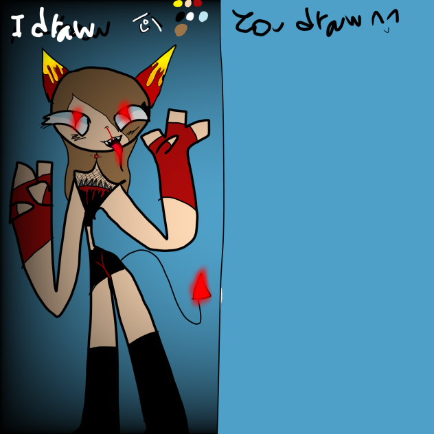 I draw u draw ヾ(￣◇￣)ノ〃