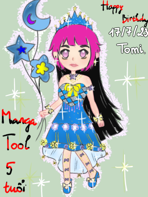 Happy Birthday MangaTool 5 tuổi