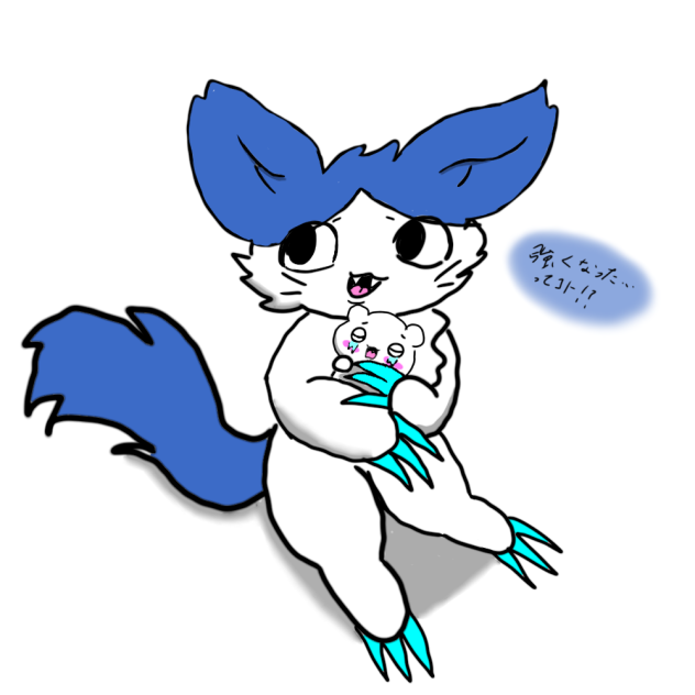 デカツヨハチワレ