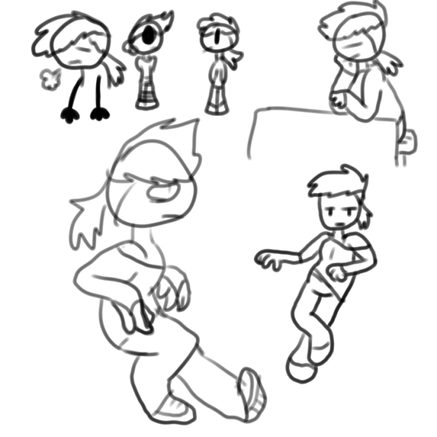 Nathan Nacho sketches #2 - ibisPaint