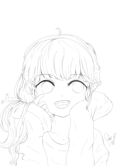 Bubble Girl Artline