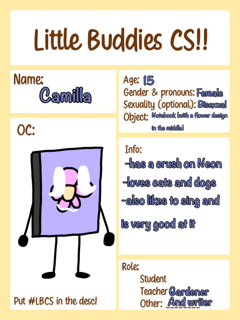 Little Buddies oc 👍👍👍