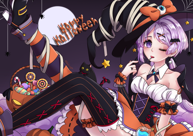 Happy Halloween-speedpaint-ibis drawing