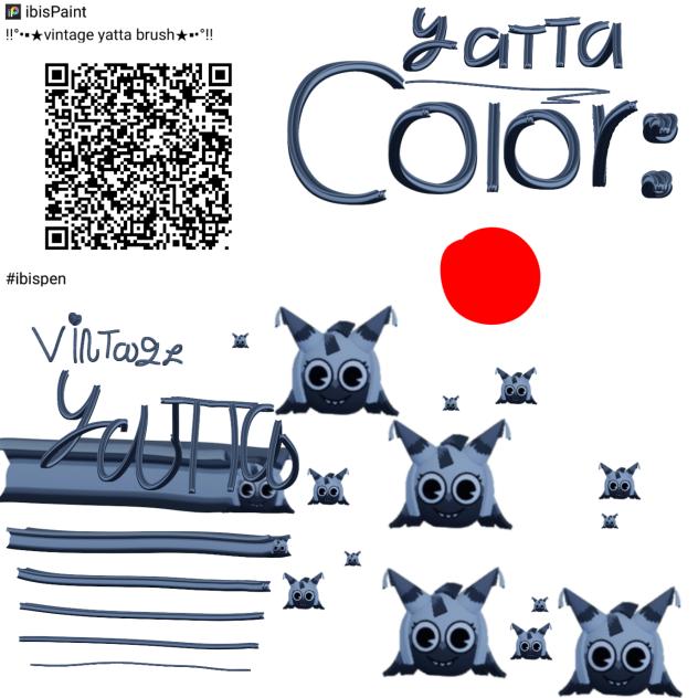 vintage yatta brush!