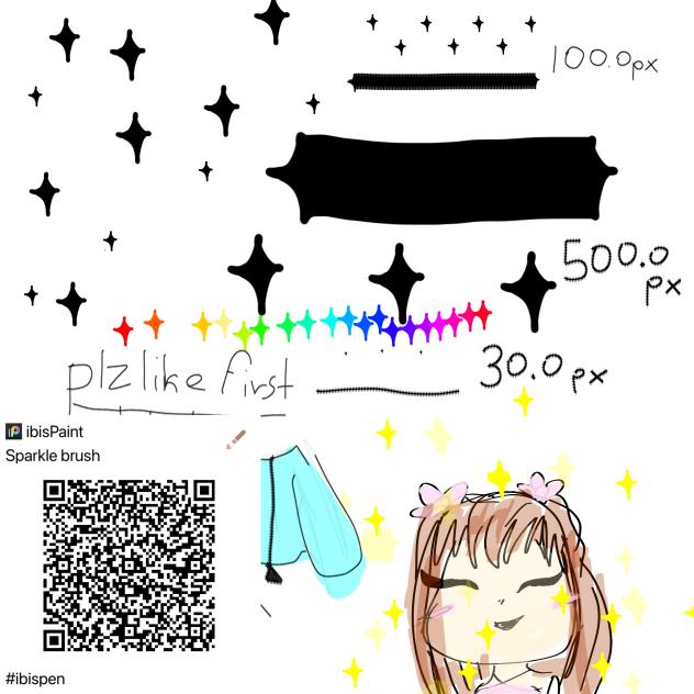 Sparkle brush repost - ibisPaint