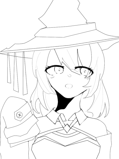 Penyihir ( LineArt )