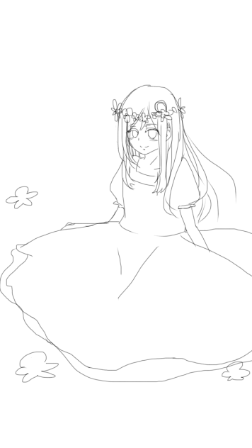 線画  使って下さい＾＾