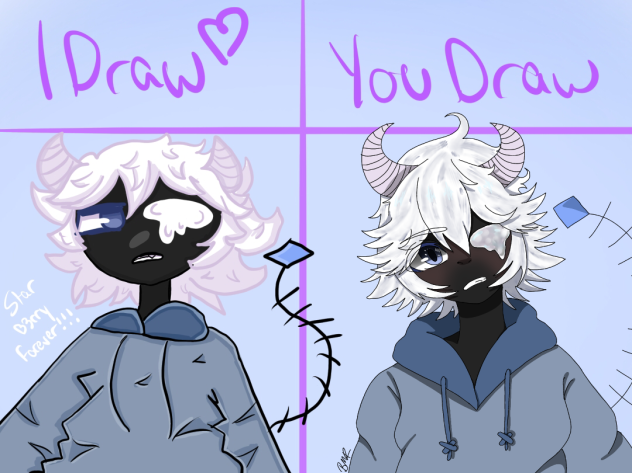 I draw you draw with star b3rry forever