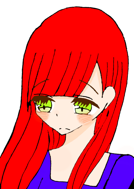 赤髪姫の憂鬱 Ibispaint