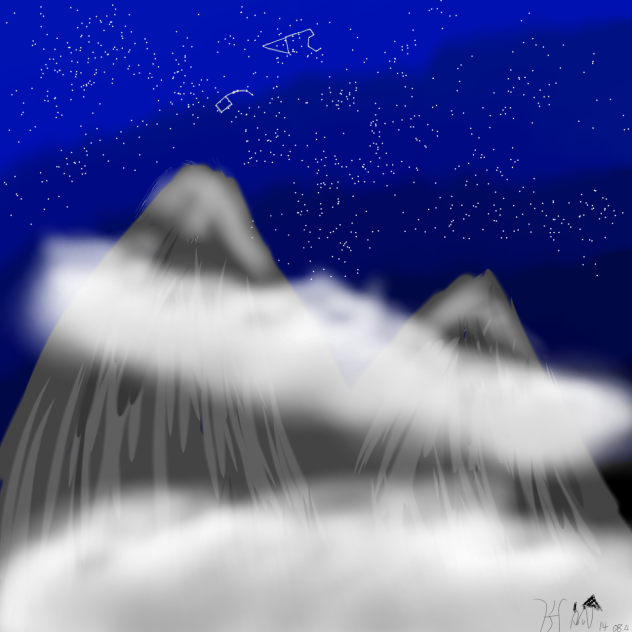 Mountains ibisPaint