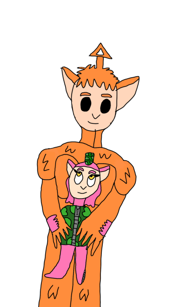 Arrow tubbie x Anne Slendytubbies ship - ibisPaint