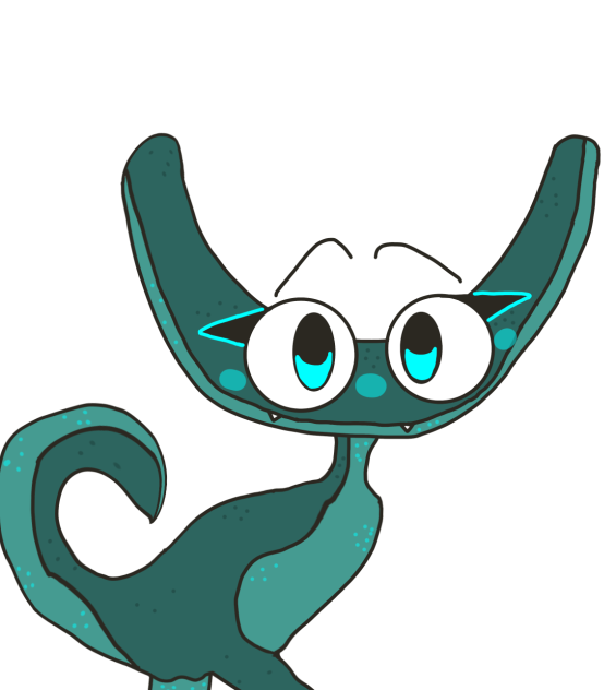 Cyan from rainbow friends