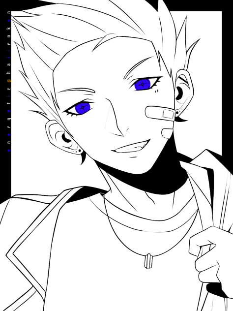 元気（塗り絵）