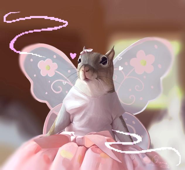 She was a fairy 🧚‍♀️