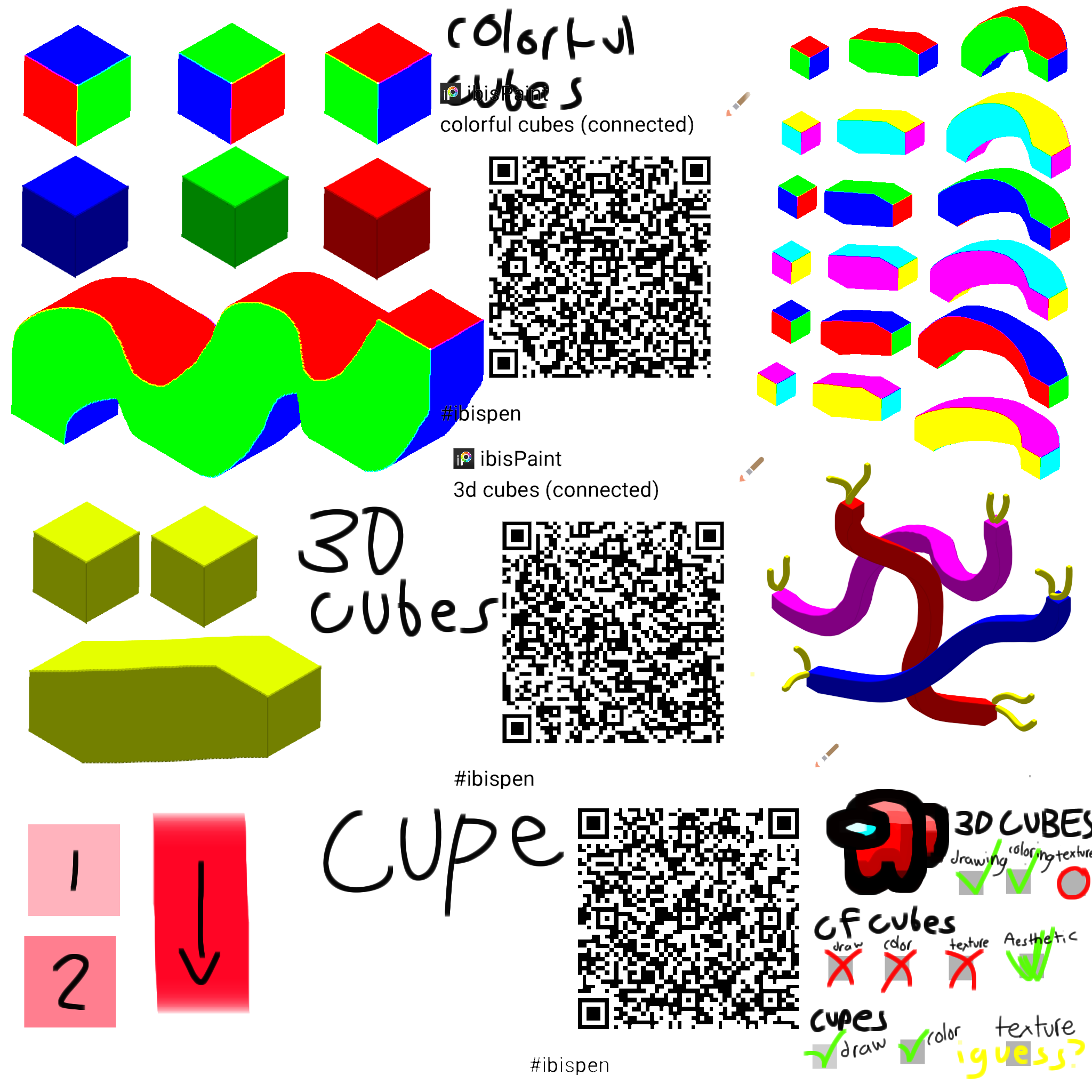 square related brushes - ibisPaint