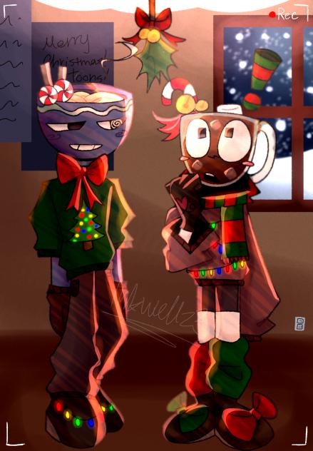 Under the mistletoe 🎄