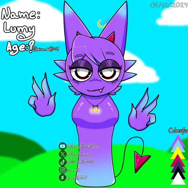 Lumy (Sprunki OC)⭐